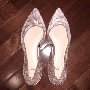 Cute H&M velvet flats